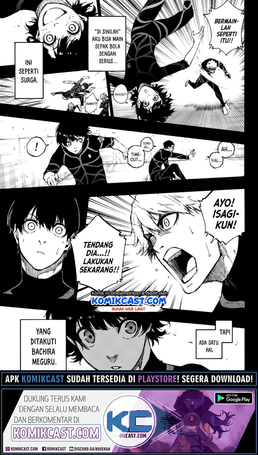 Blue Lock Chapter 71 - halaman 8