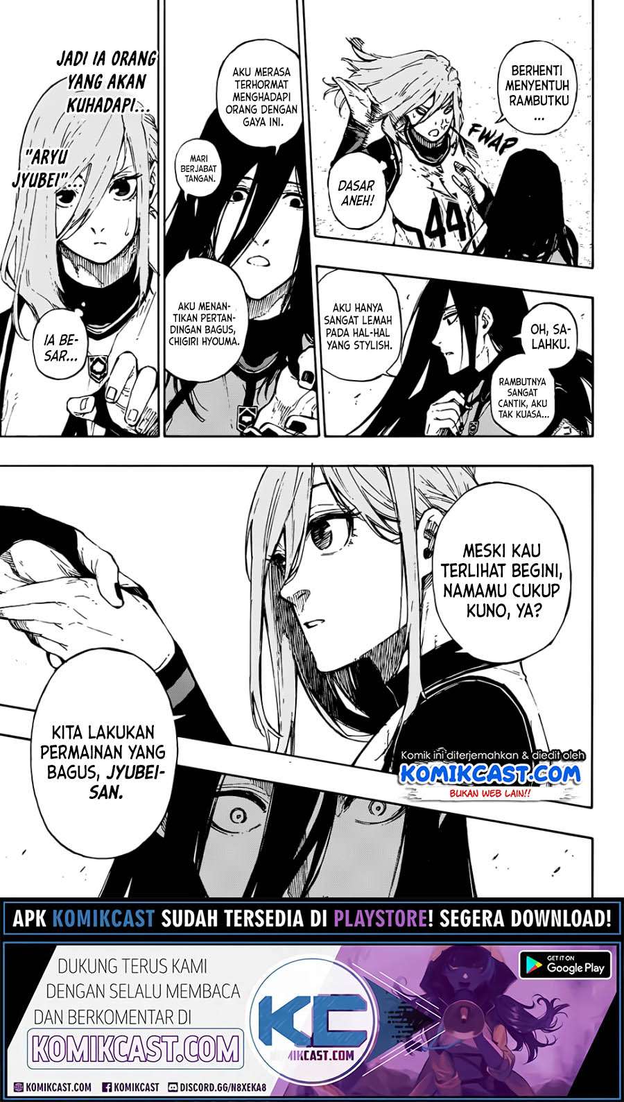 Blue Lock Chapter 72 - halaman 10