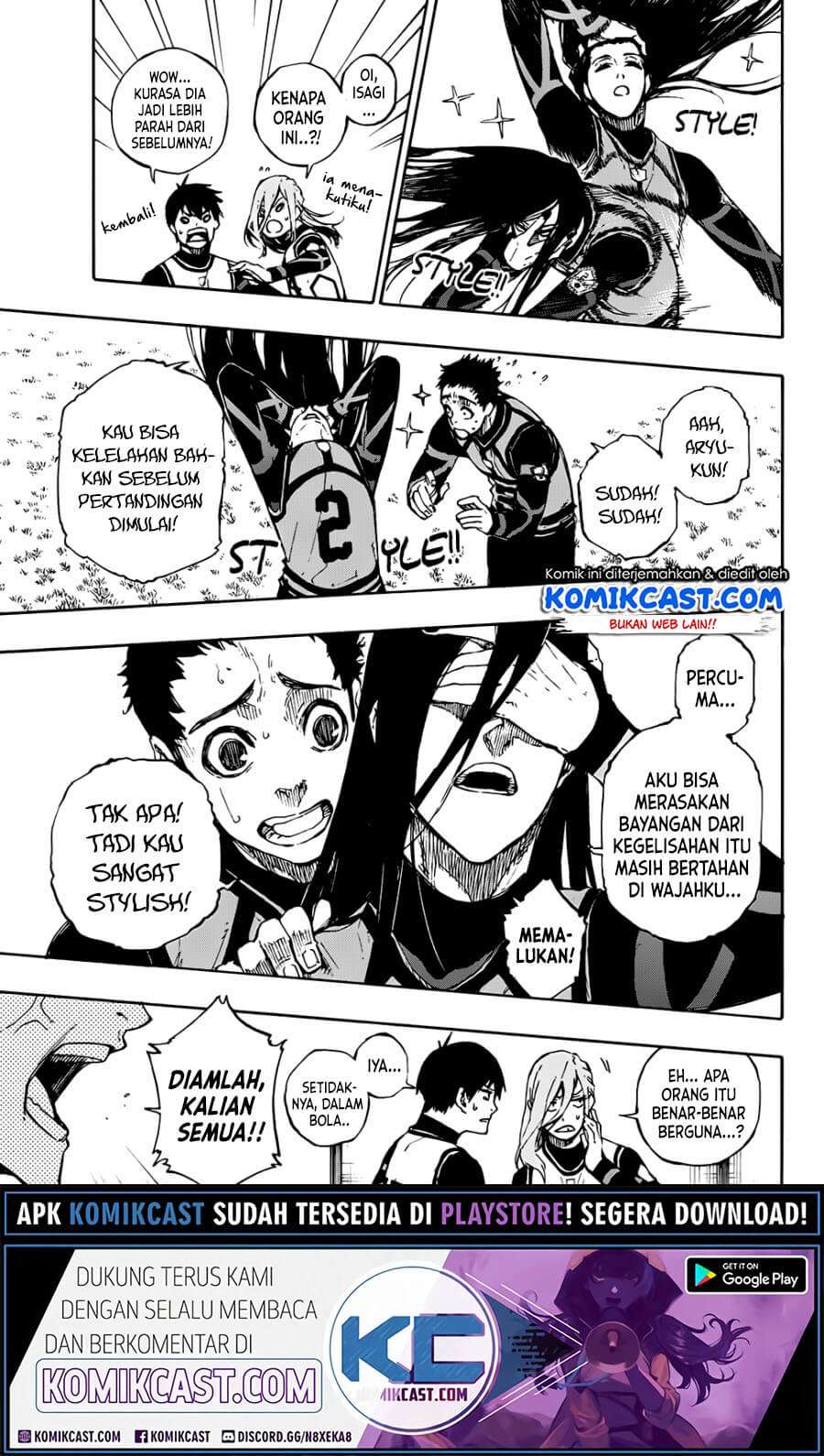 Blue Lock Chapter 72 - halaman 12