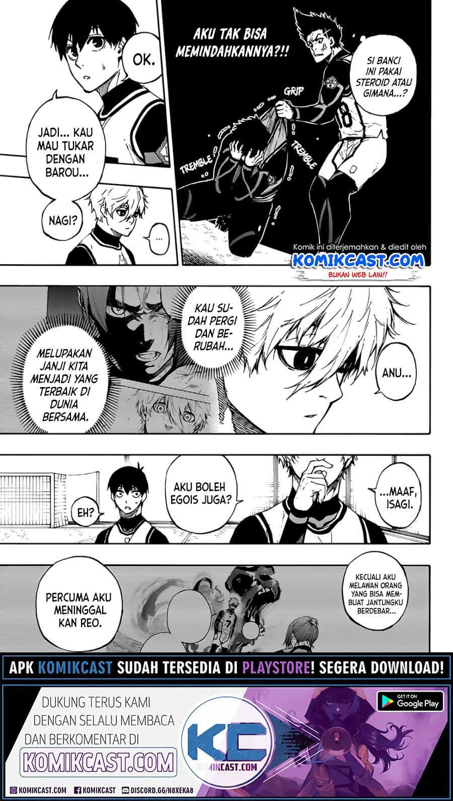 Blue Lock Chapter 72 - halaman 16