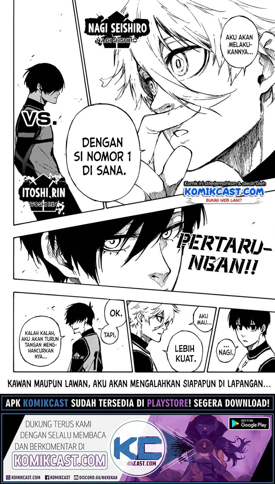 Blue Lock Chapter 72 - halaman 17