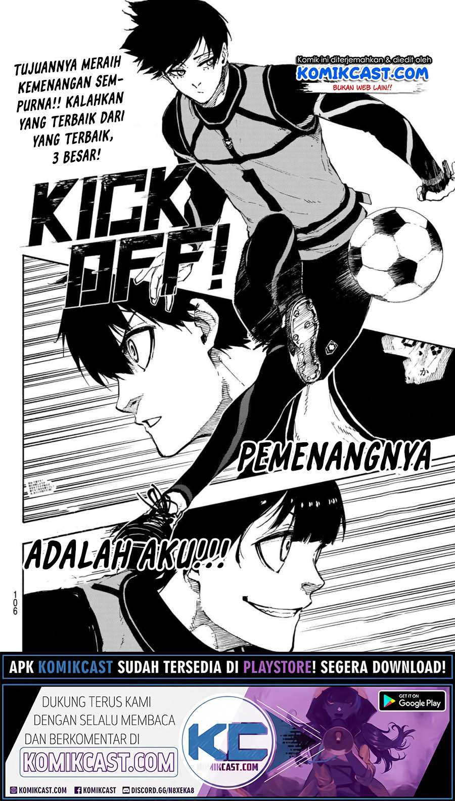 Blue Lock Chapter 72 - halaman 20