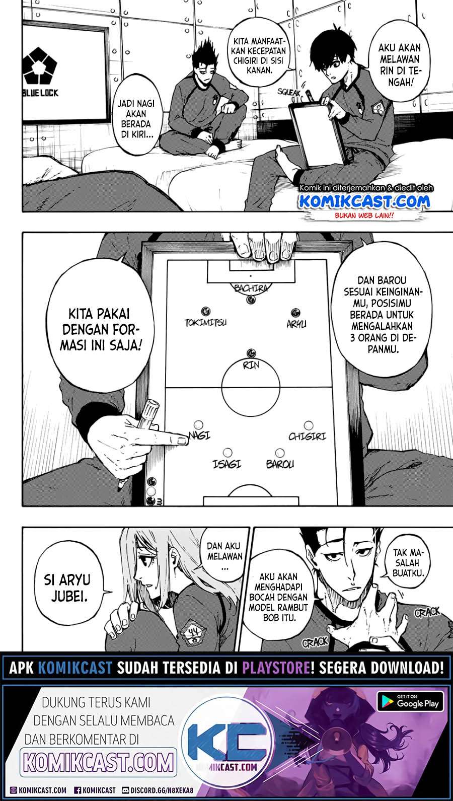 Blue Lock Chapter 72 - halaman 3