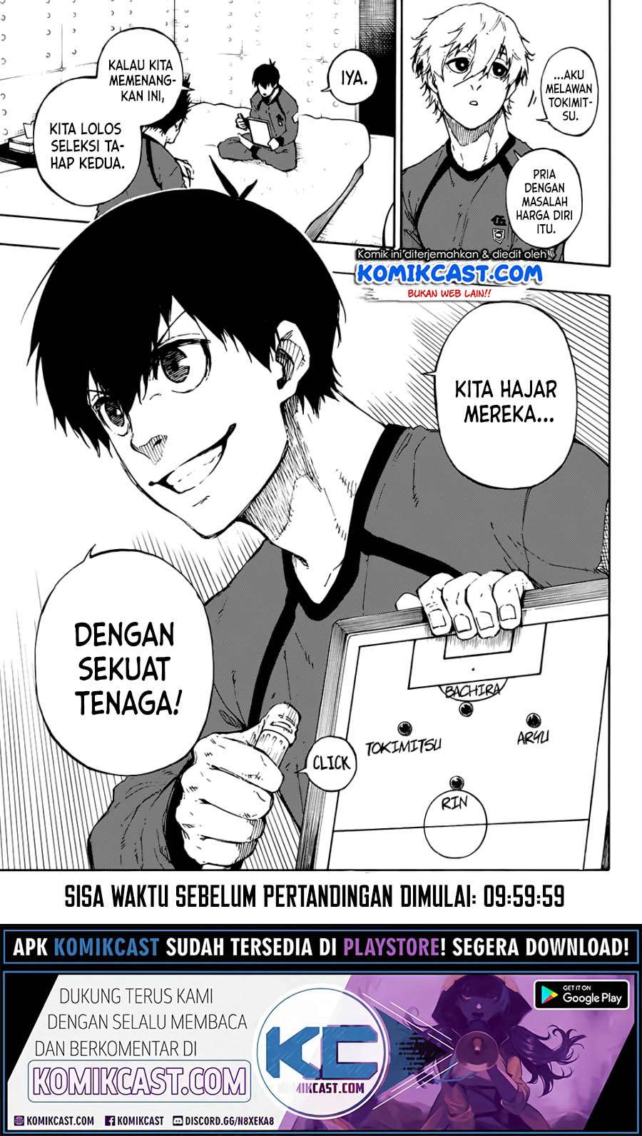 Blue Lock Chapter 72 - halaman 4
