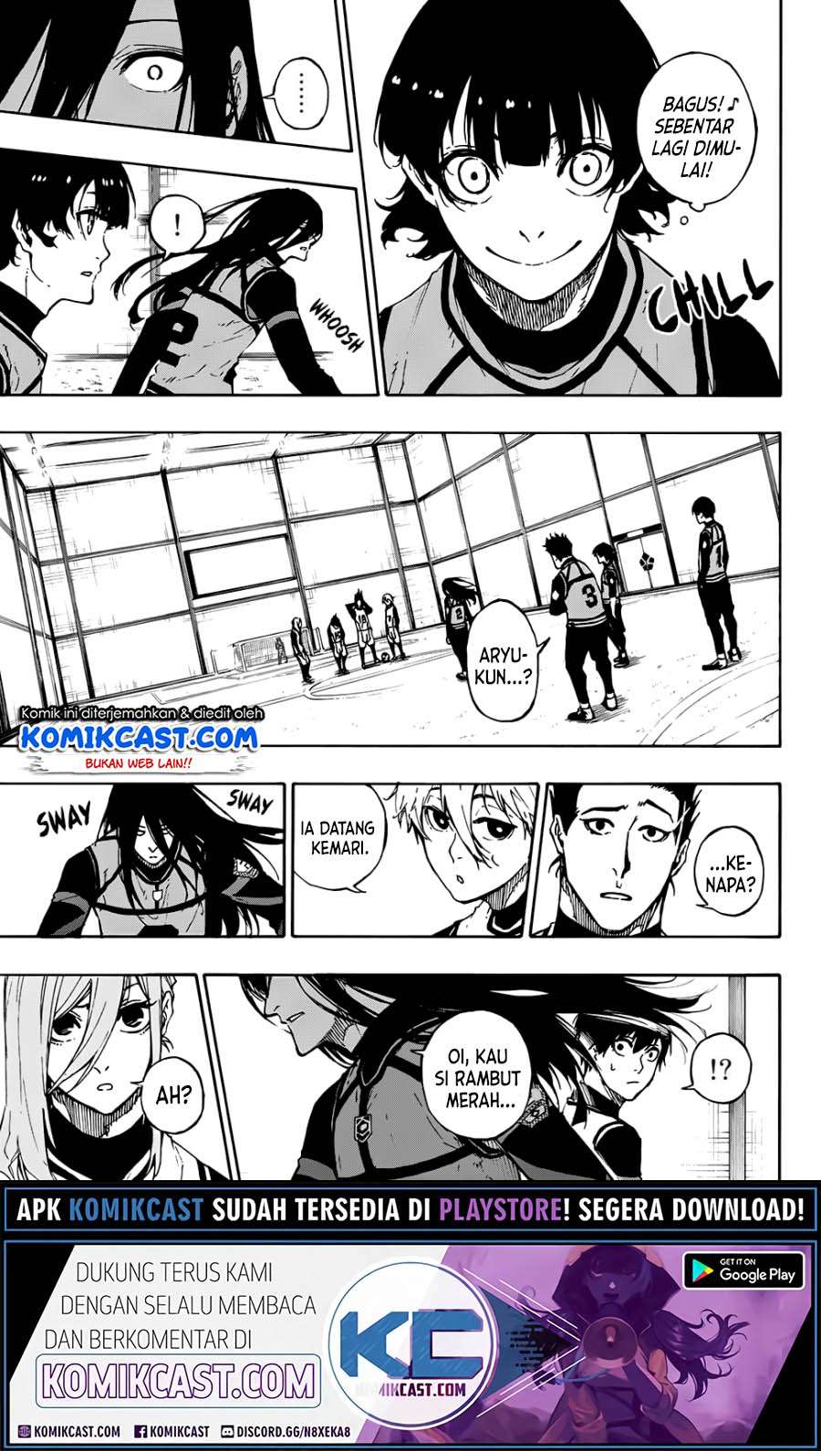 Blue Lock Chapter 72 - halaman 8