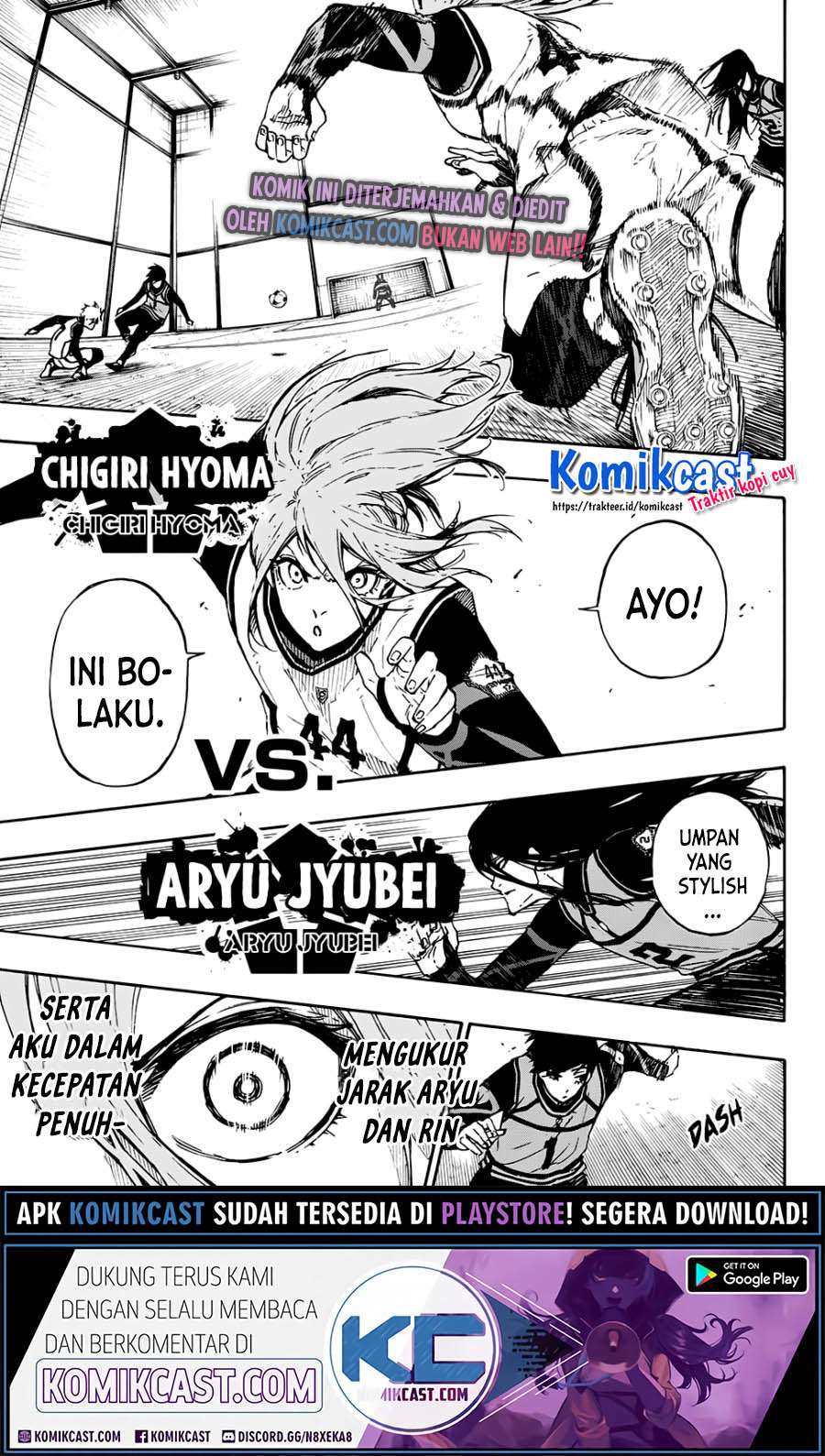 Blue Lock Chapter 73 - halaman 14