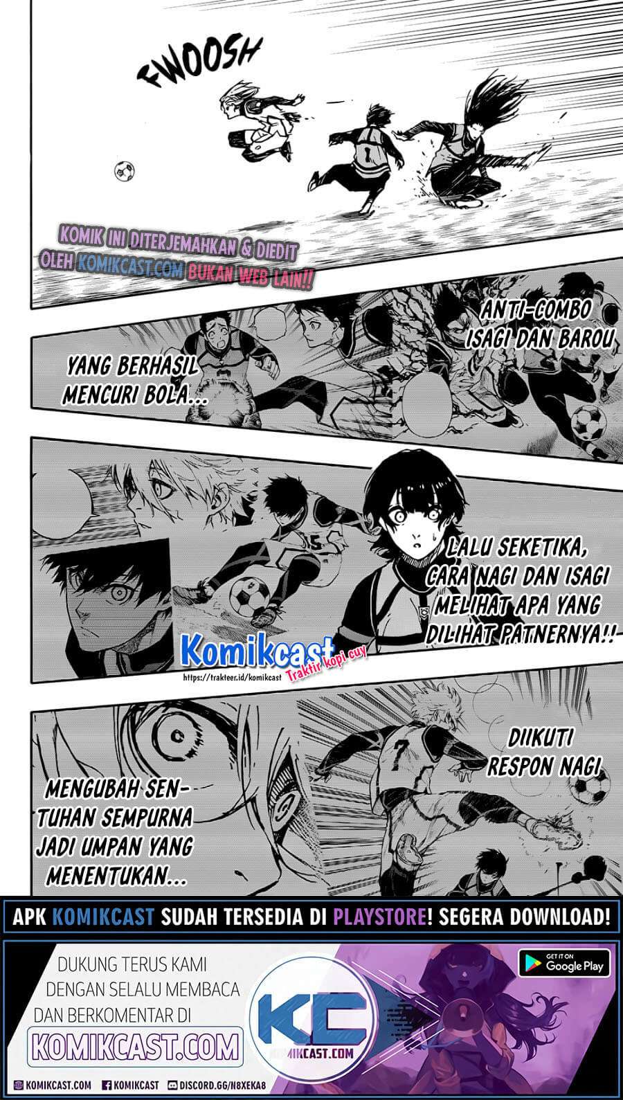 Blue Lock Chapter 73 - halaman 16