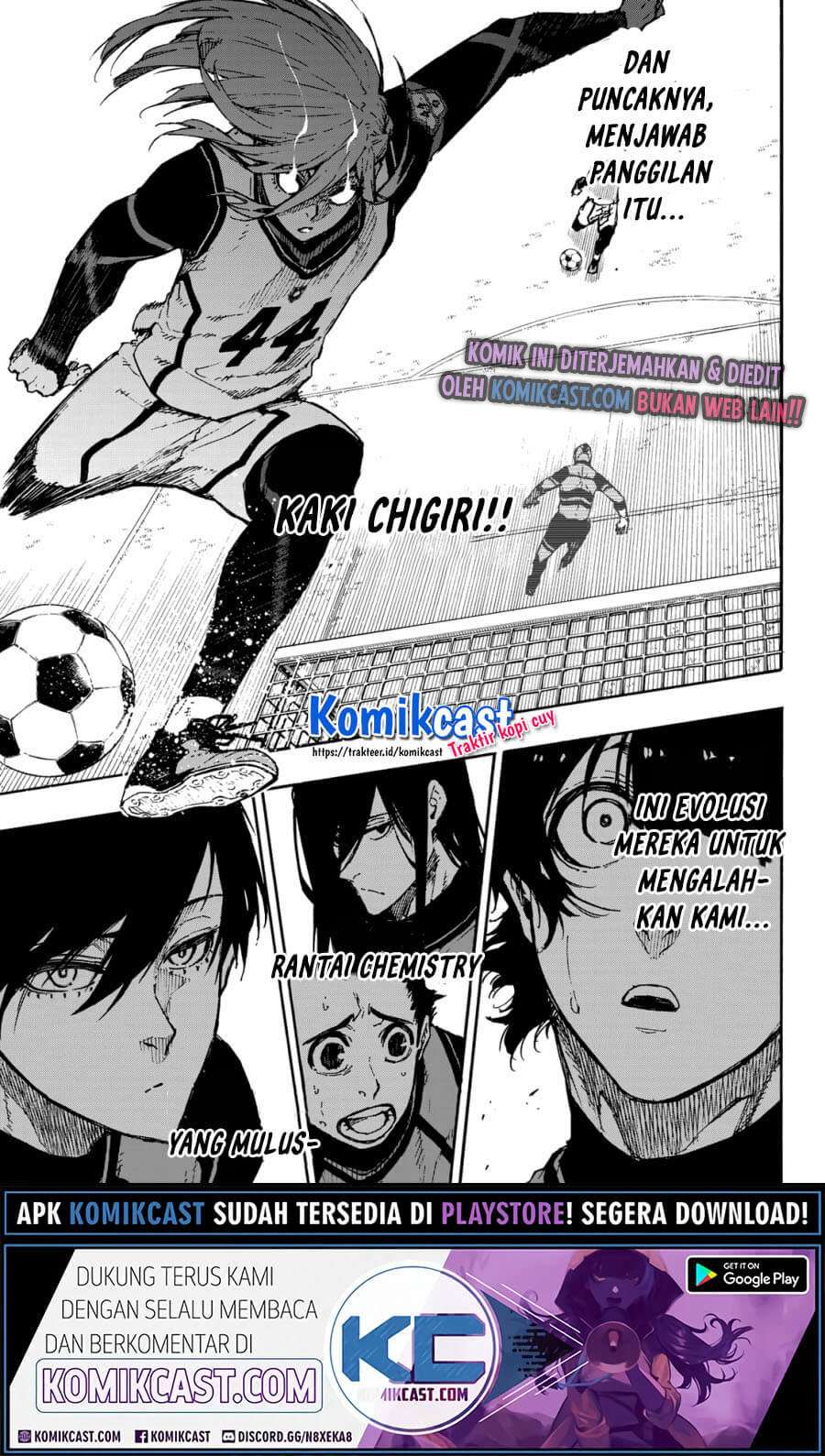 Blue Lock Chapter 73 - halaman 17