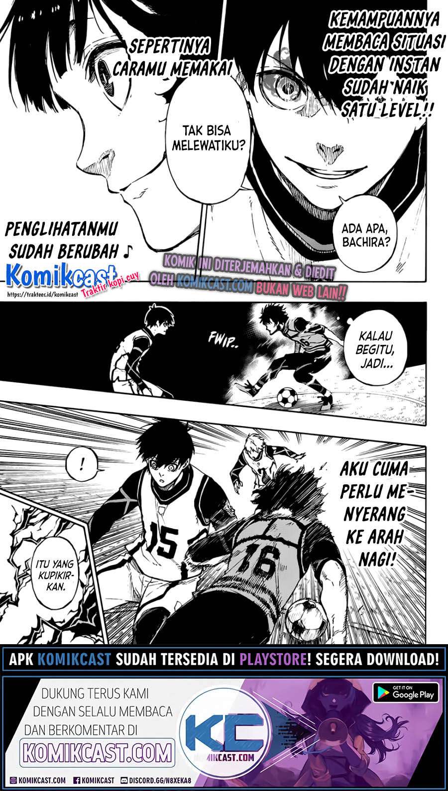 Blue Lock Chapter 73 - halaman 6