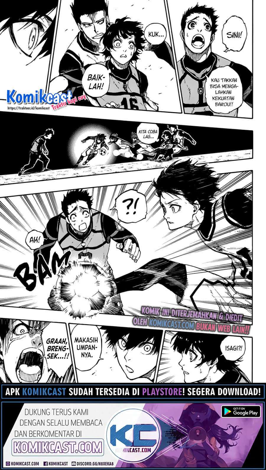 Blue Lock Chapter 73 - halaman 8