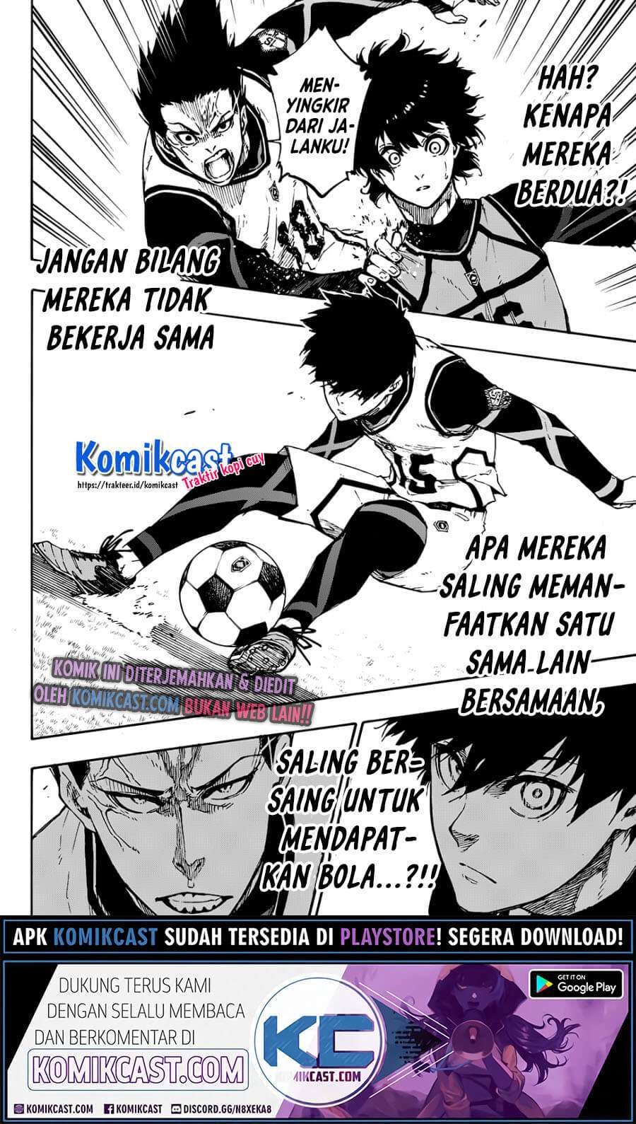Blue Lock Chapter 73 - halaman 9