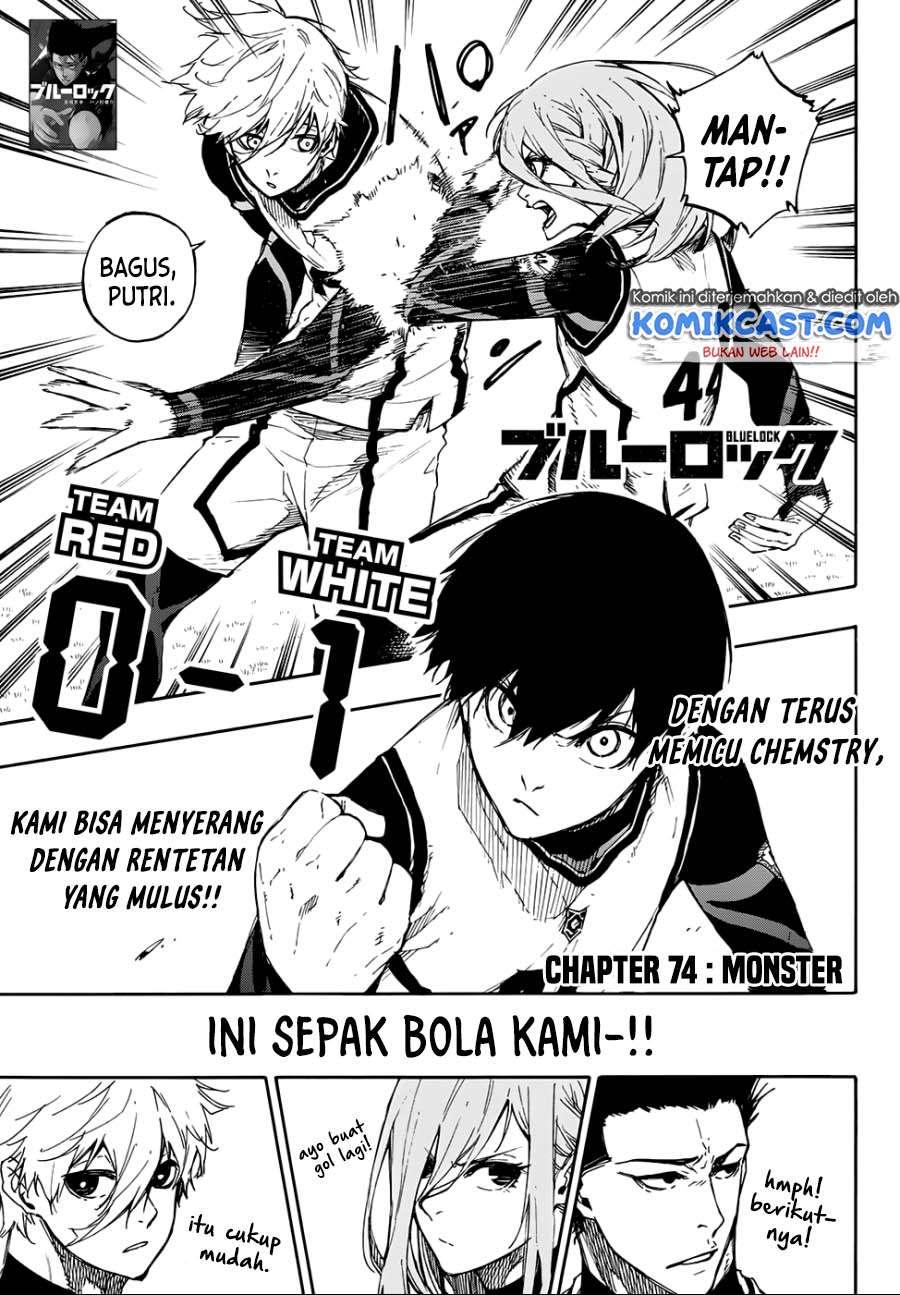 Blue Lock Chapter 74 - halaman 1