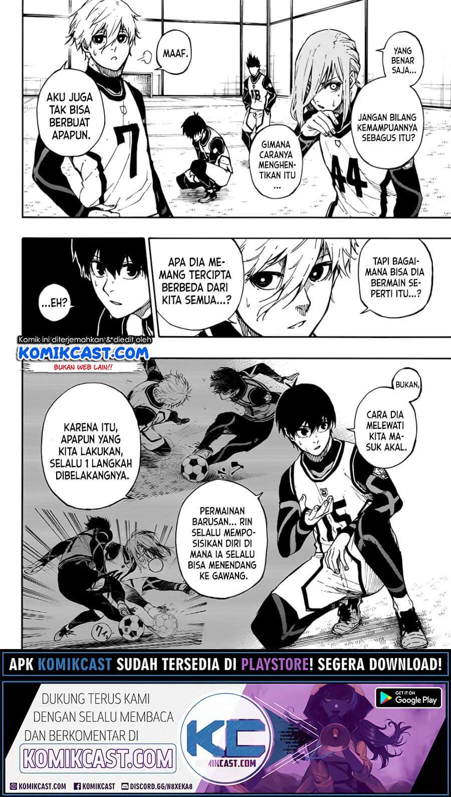 Blue Lock Chapter 75 - halaman 3
