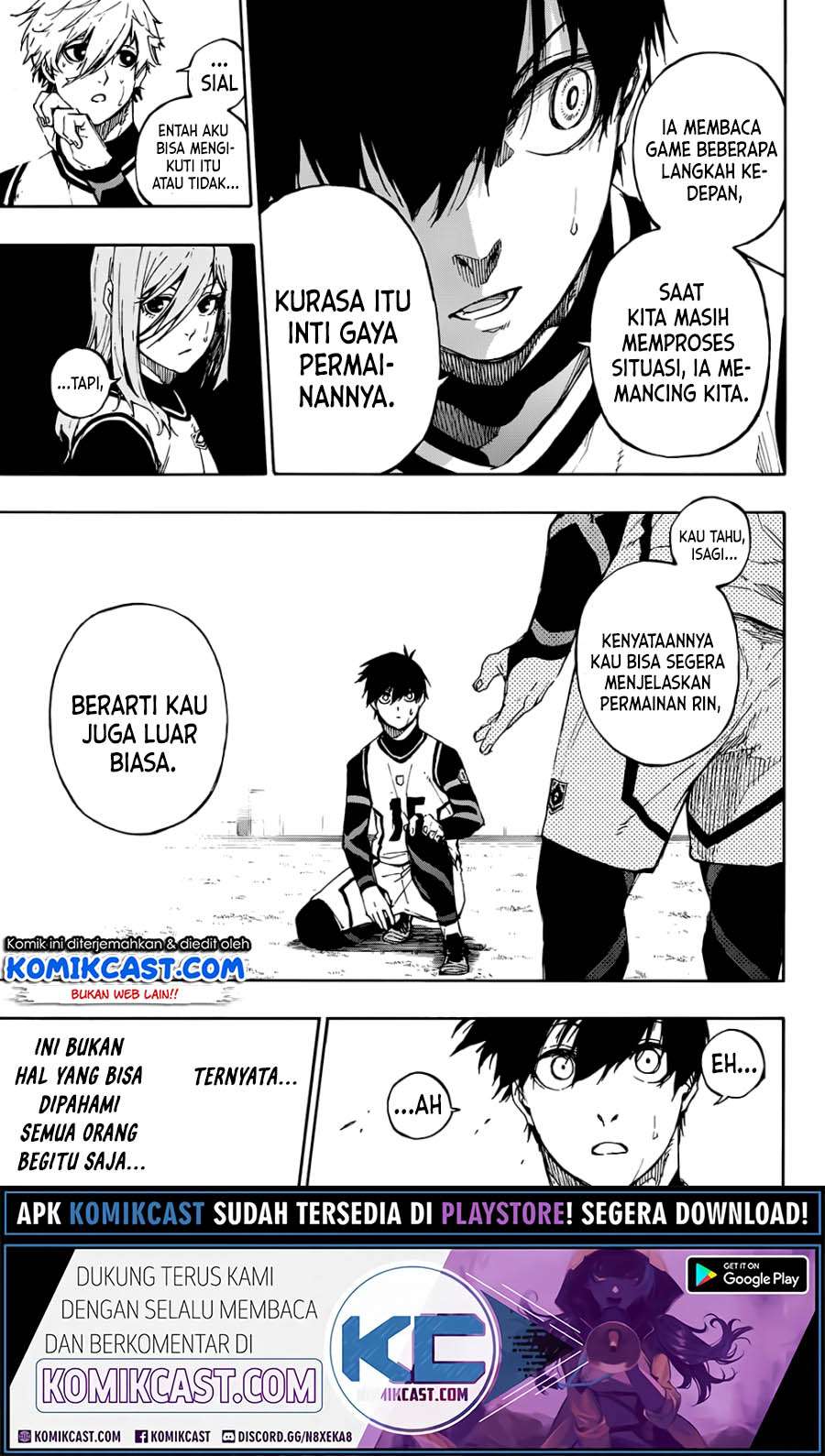 Blue Lock Chapter 75 - halaman 4