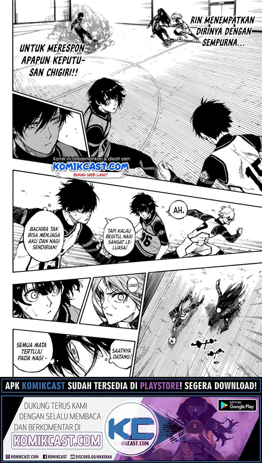 Blue Lock Chapter 75 - halaman 7