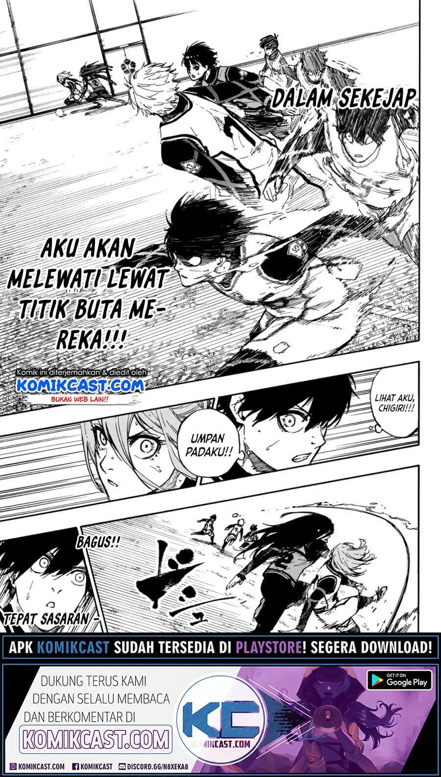 Blue Lock Chapter 75 - halaman 8
