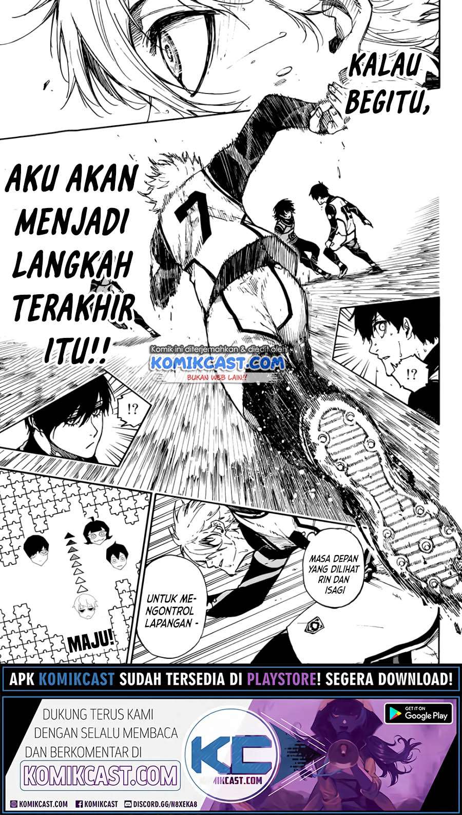 Blue Lock Chapter 76 - halaman 10