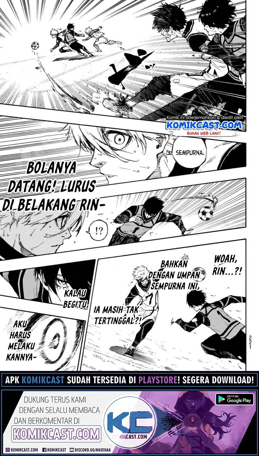 Blue Lock Chapter 76 - halaman 14