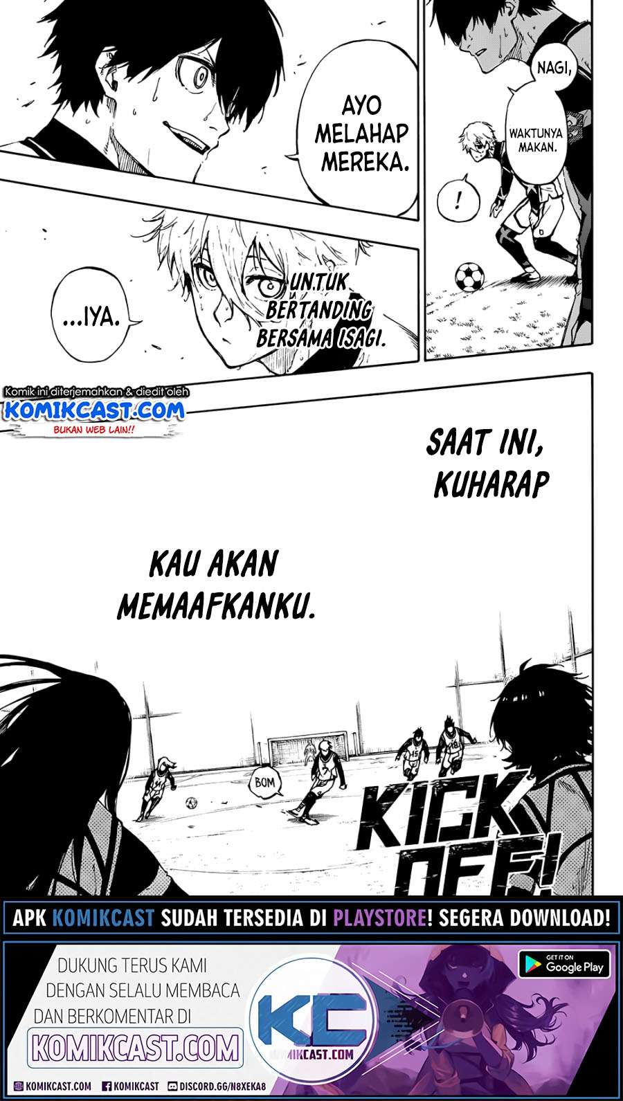 Blue Lock Chapter 76 - halaman 6