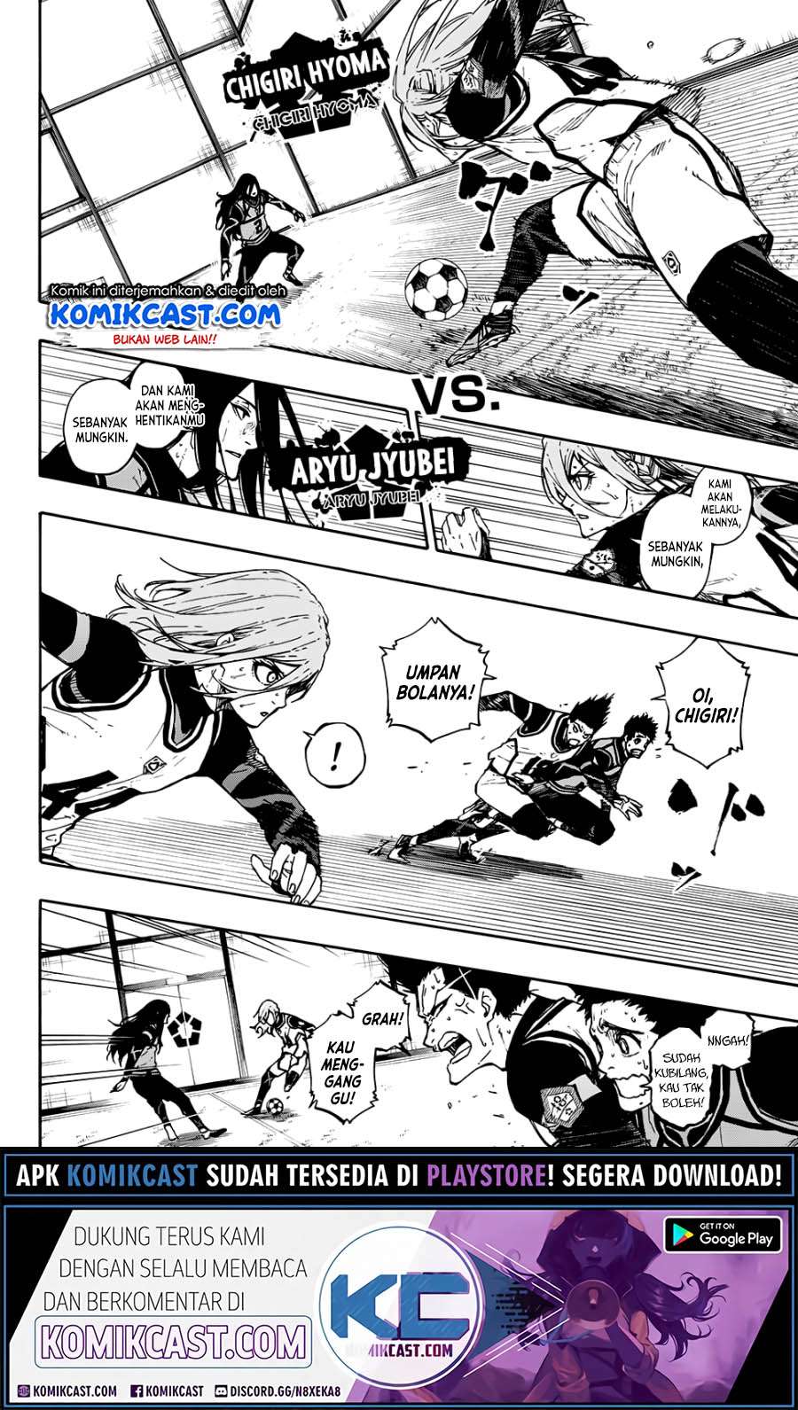 Blue Lock Chapter 76 - halaman 7
