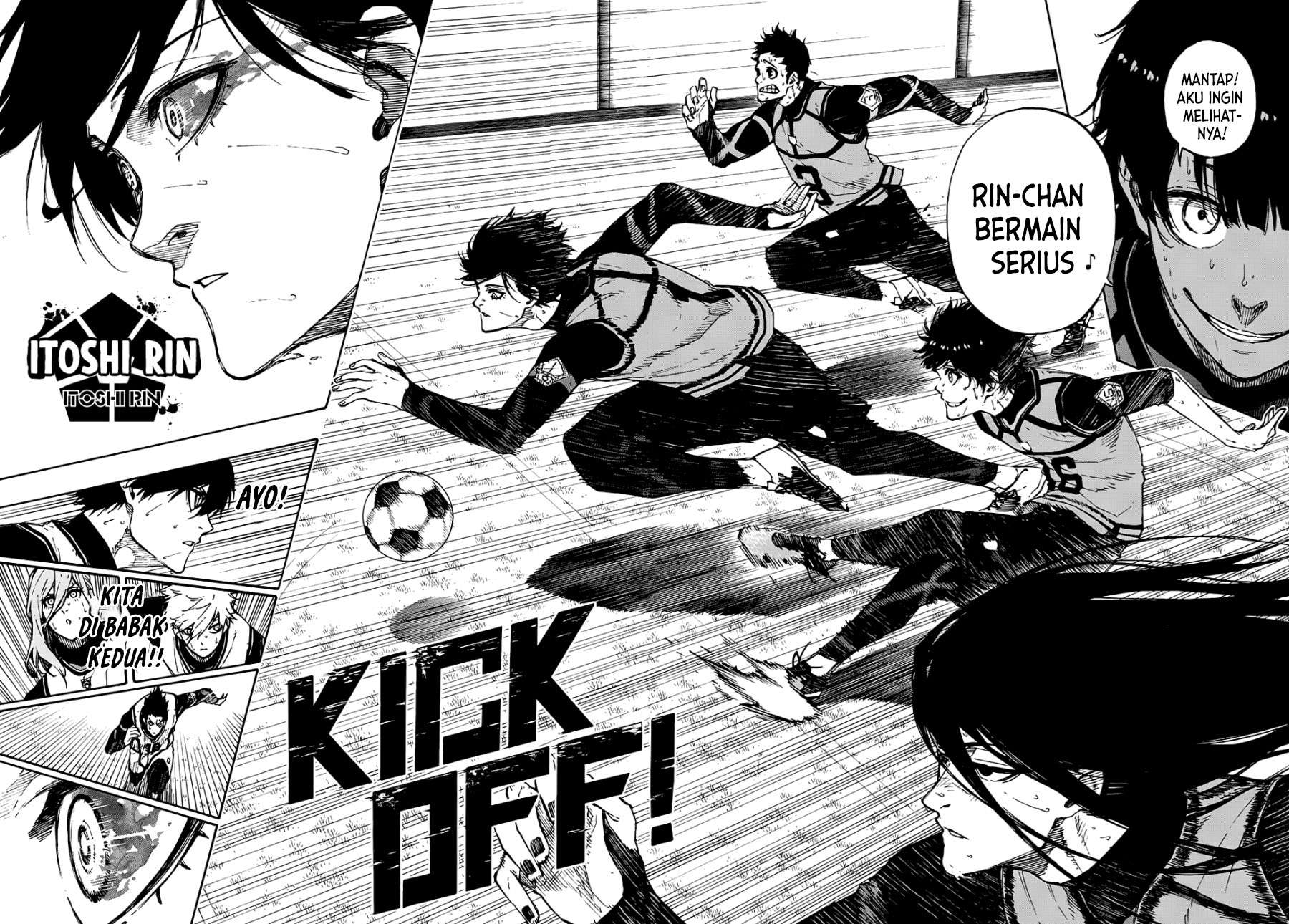 Blue Lock Chapter 77 - halaman 9
