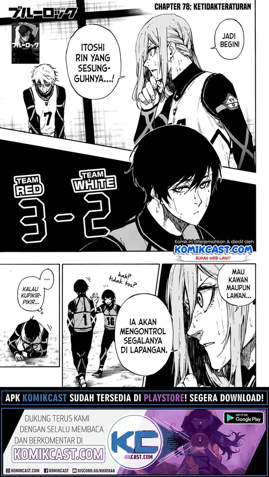 Blue Lock Chapter 78 - halaman 2