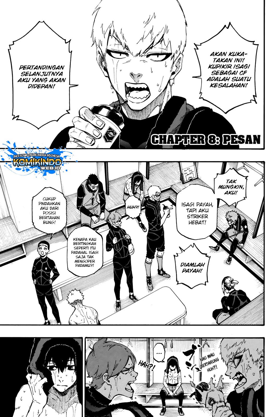 Blue Lock Chapter 8 - halaman 2