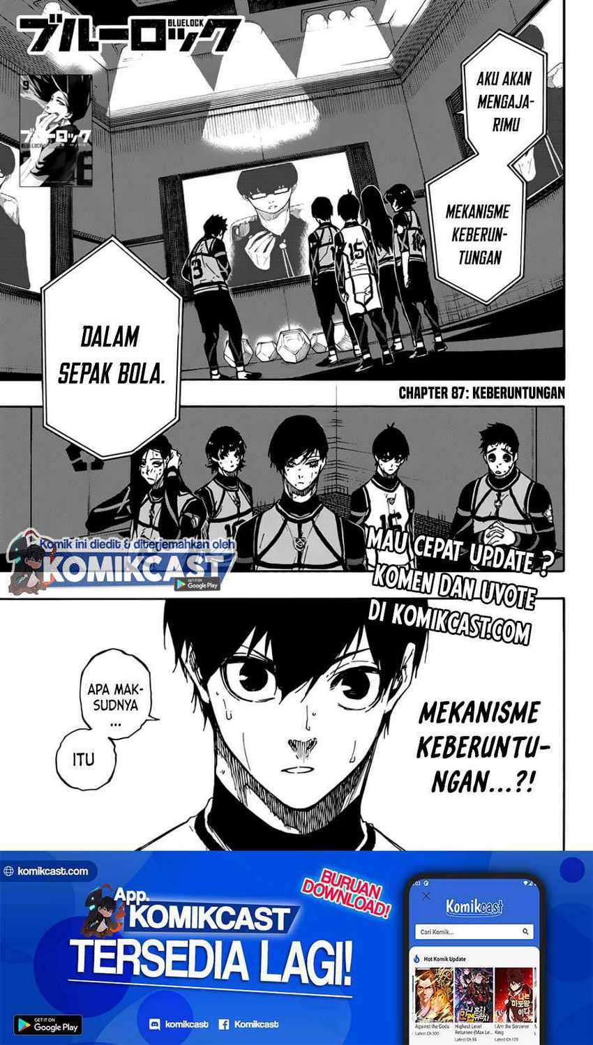 Blue Lock Chapter 87 - halaman 2