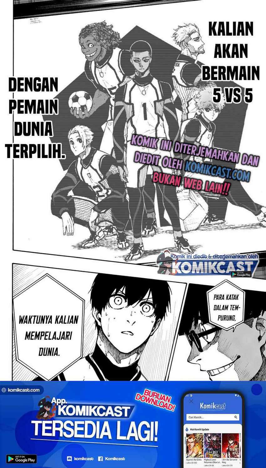 Blue Lock Chapter 87 - halaman 21