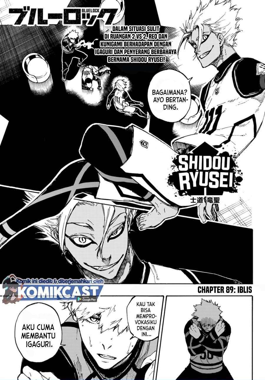 Blue Lock Chapter 89 - halaman 1