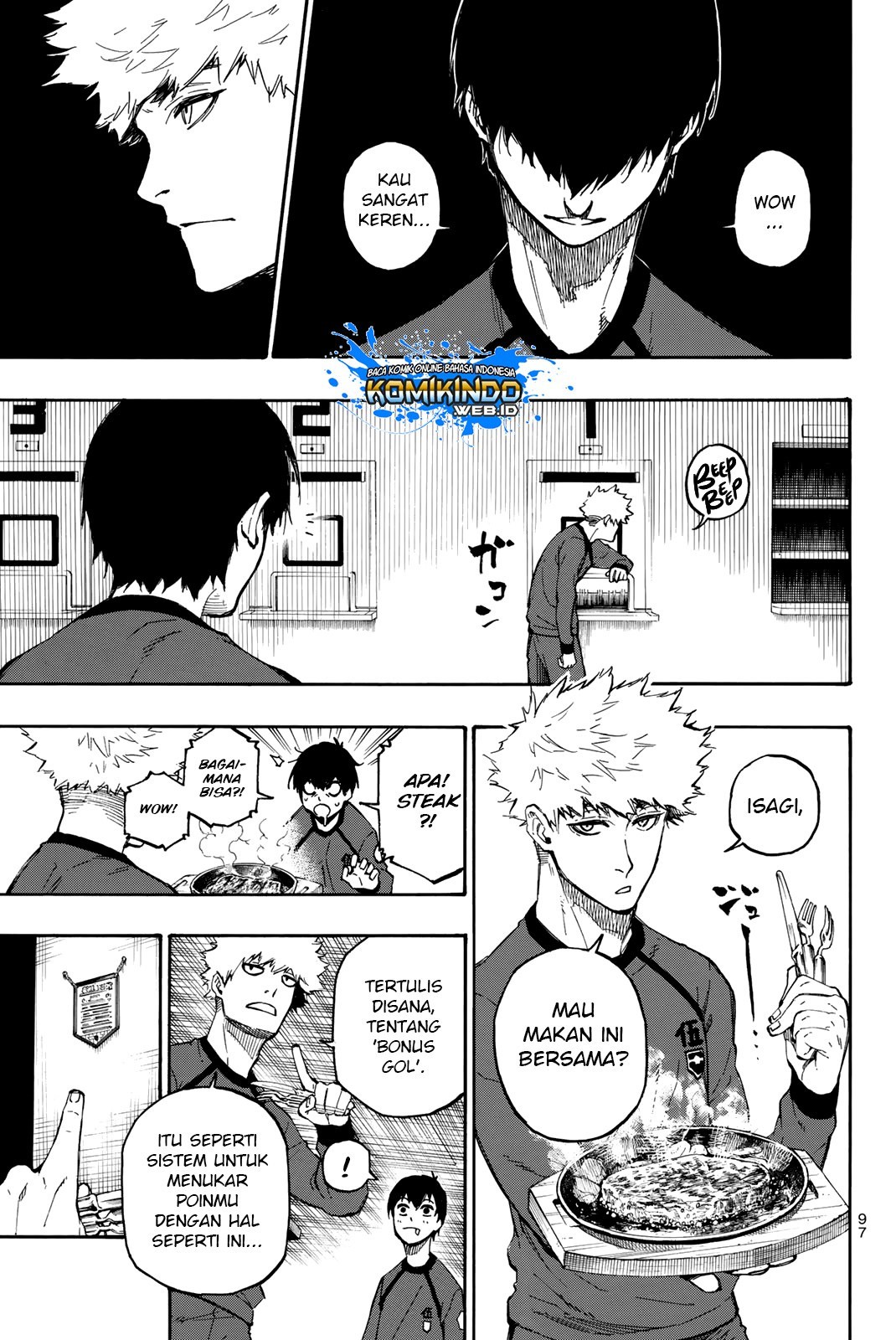 Blue Lock Chapter 9 - halaman 17