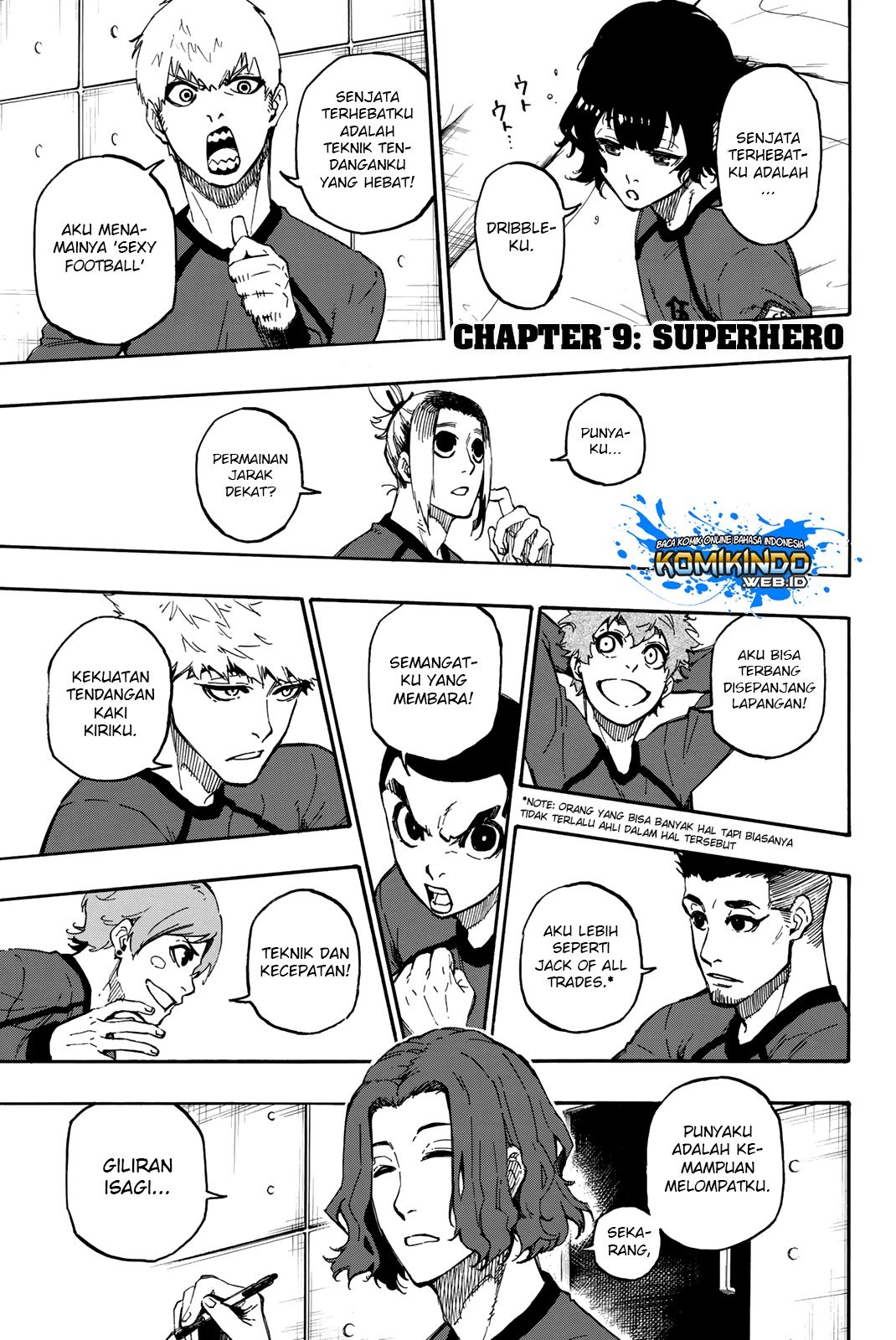 Blue Lock Chapter 9 - halaman 2