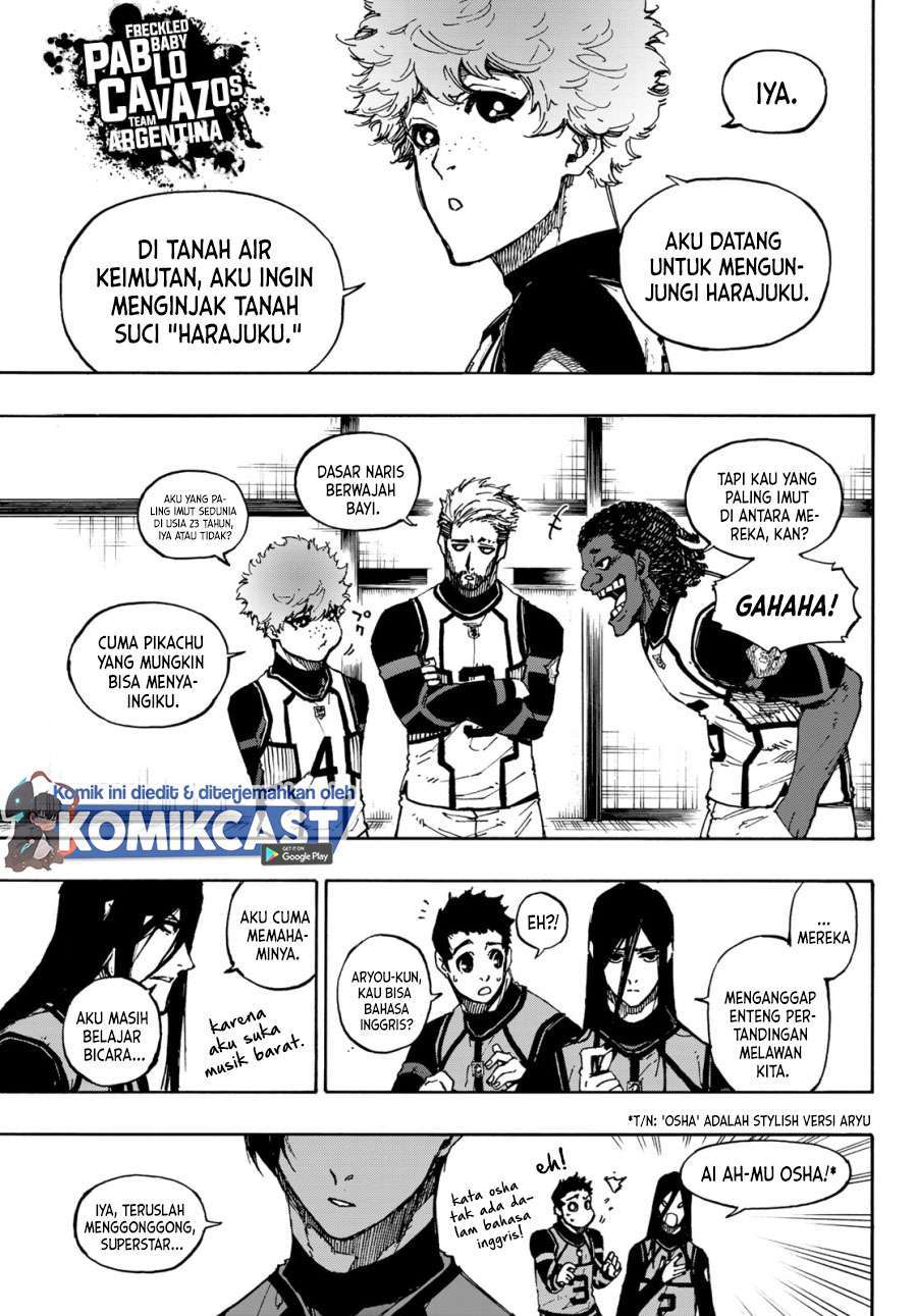 Blue Lock Chapter 90 - halaman 7
