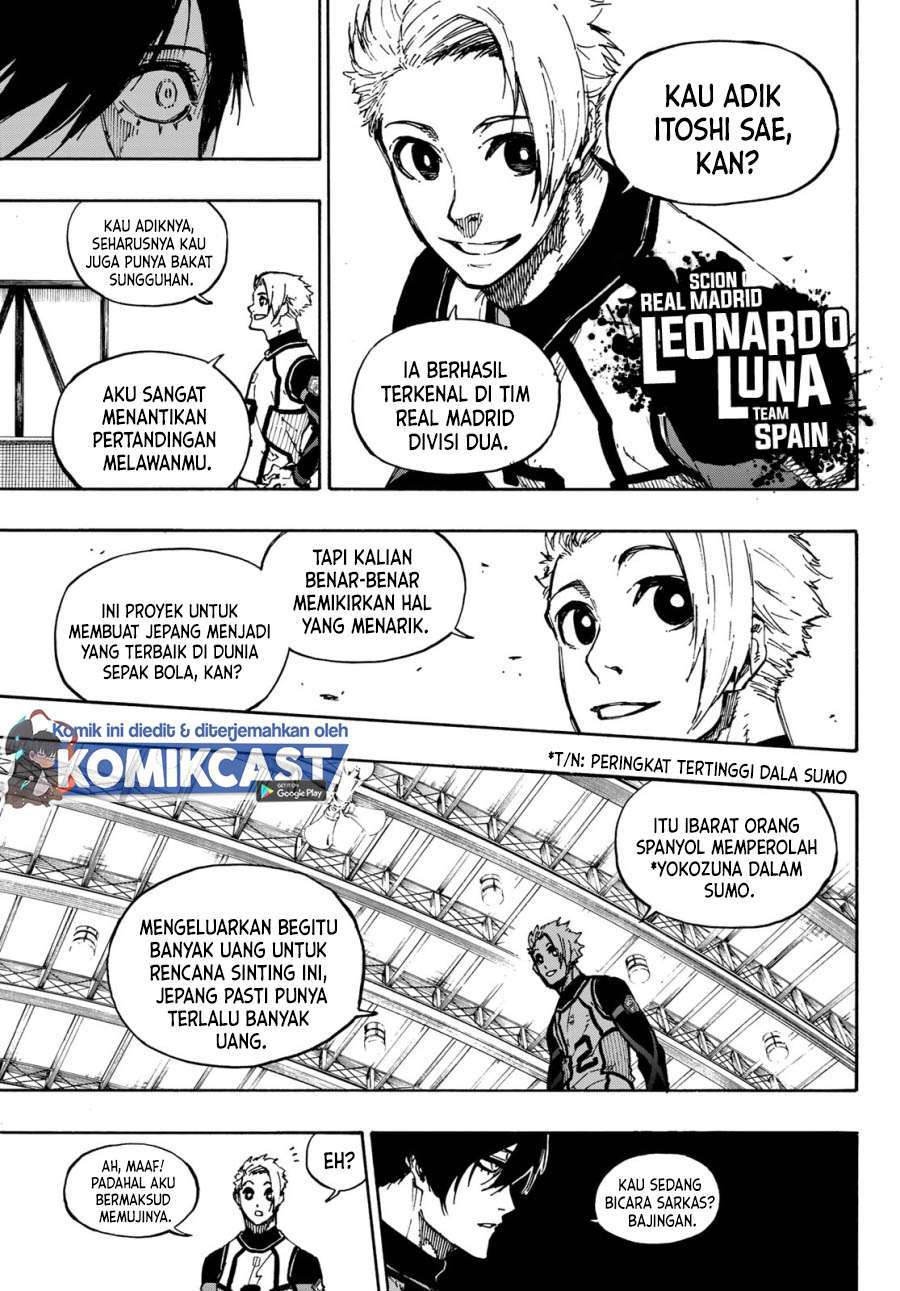 Blue Lock Chapter 90 - halaman 9