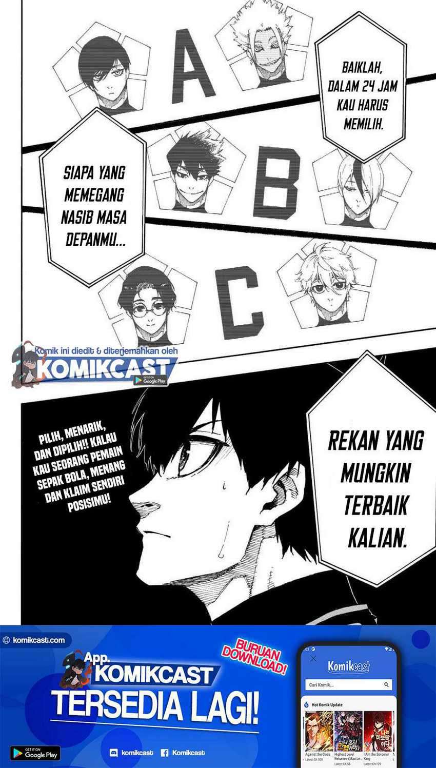 Blue Lock Chapter 95 - halaman 21