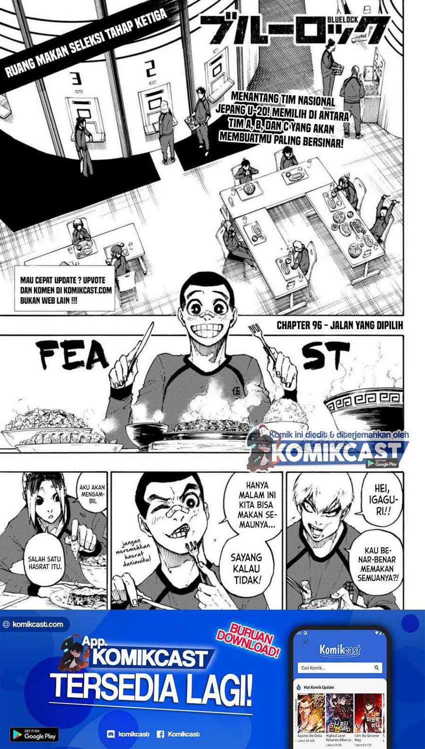 Blue Lock Chapter 96 - halaman 2