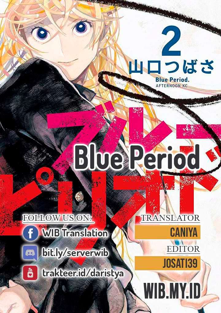 Blue Period Chapter 1 - halaman 1