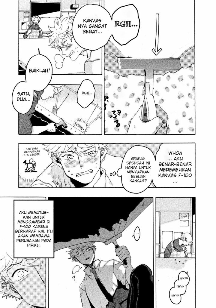 Blue Period Chapter 10 - halaman 19