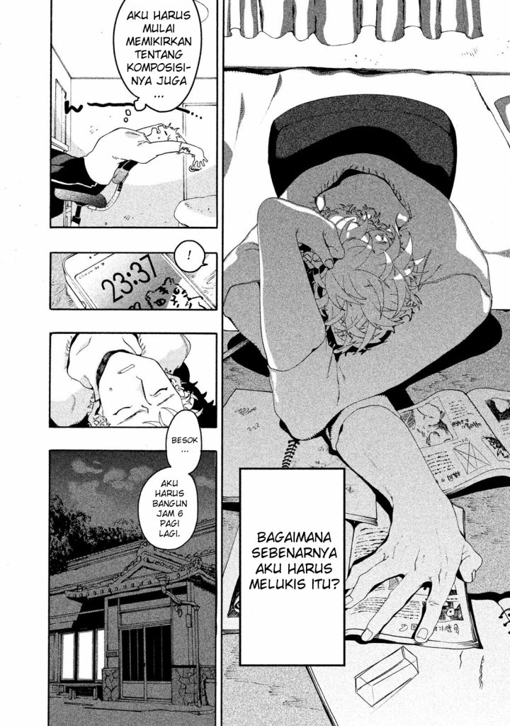Blue Period Chapter 10 - halaman 28