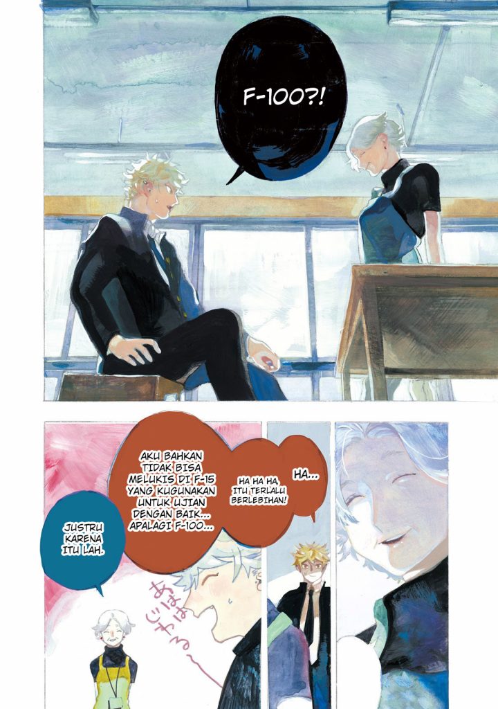 Blue Period Chapter 10 - halaman 4
