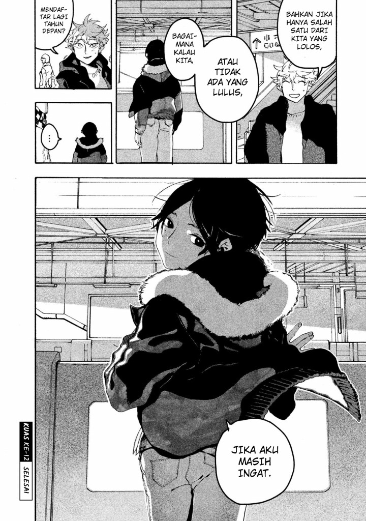 Blue Period Chapter 12 - halaman 54