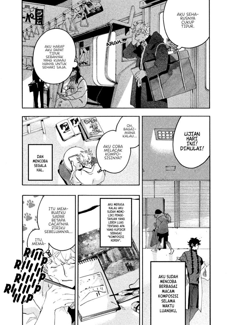Blue Period Chapter 13 - halaman 35