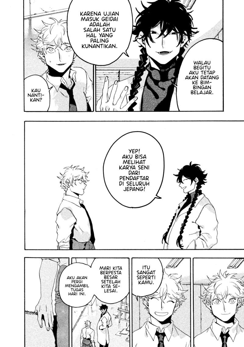 Blue Period Chapter 14 - halaman 24