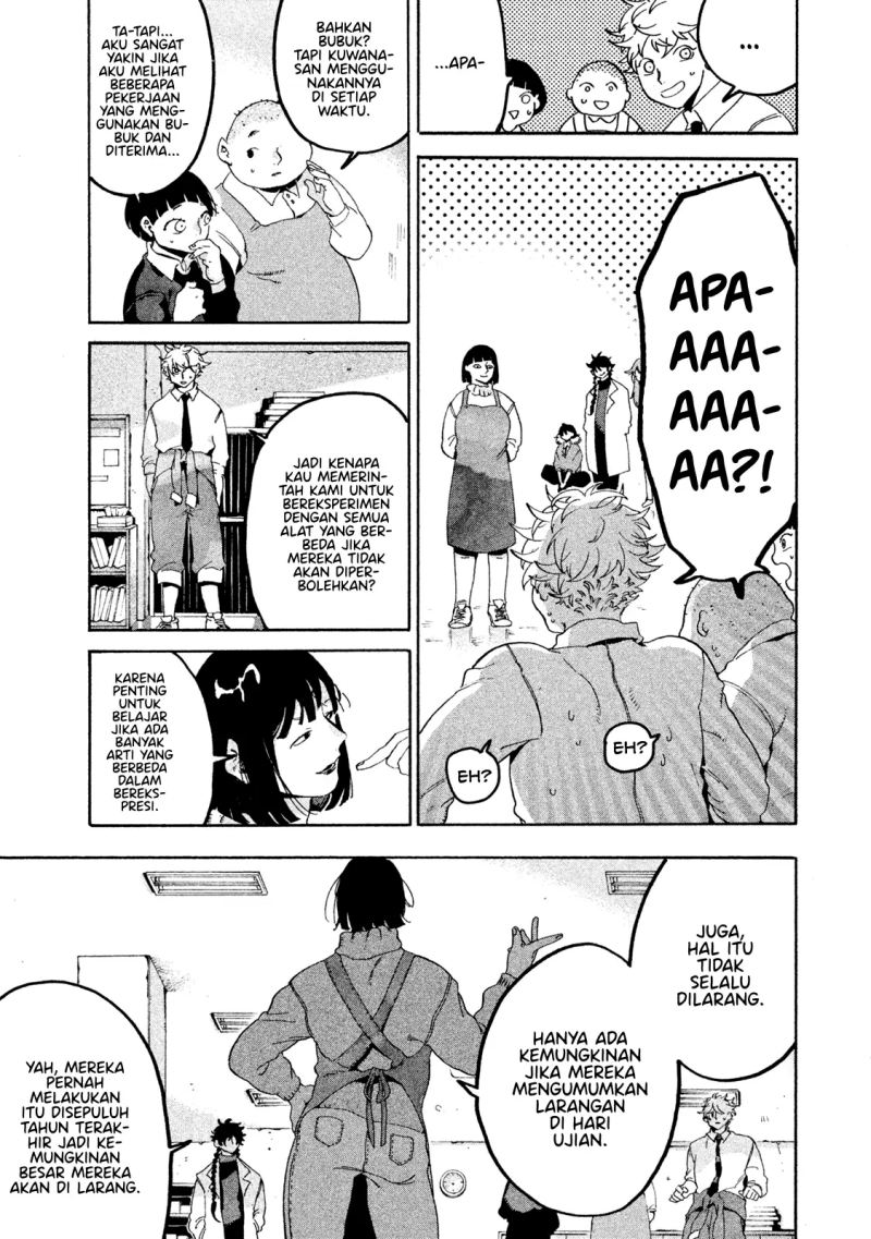 Blue Period Chapter 15 - halaman 21