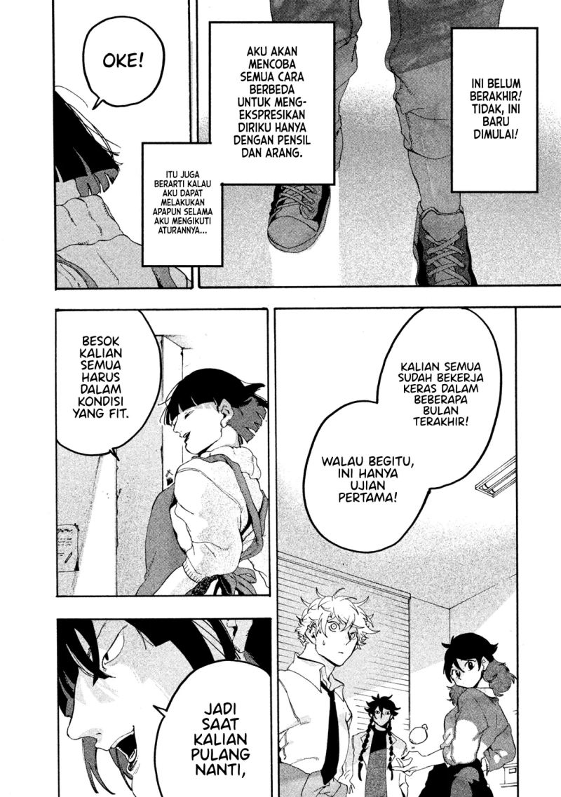Blue Period Chapter 15 - halaman 28