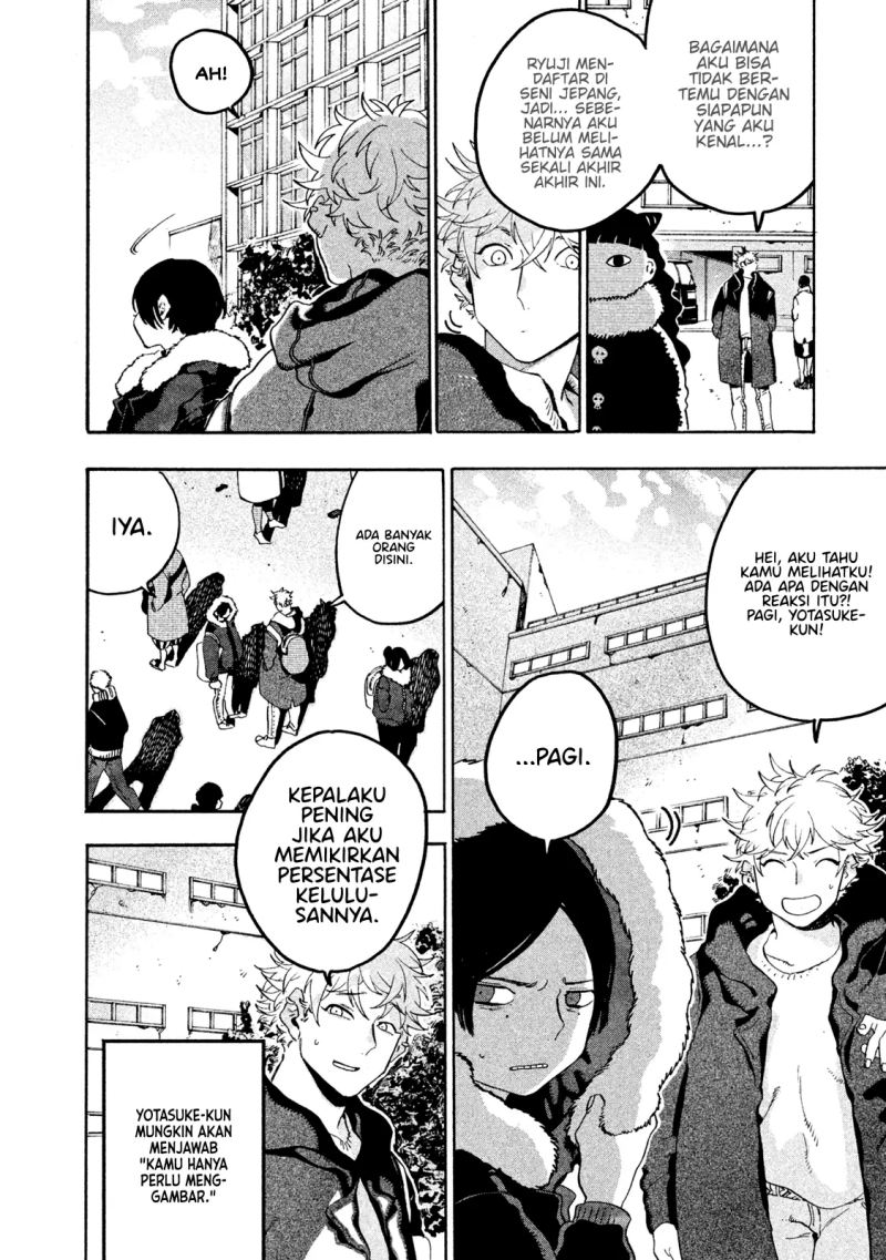 Blue Period Chapter 15 - halaman 37