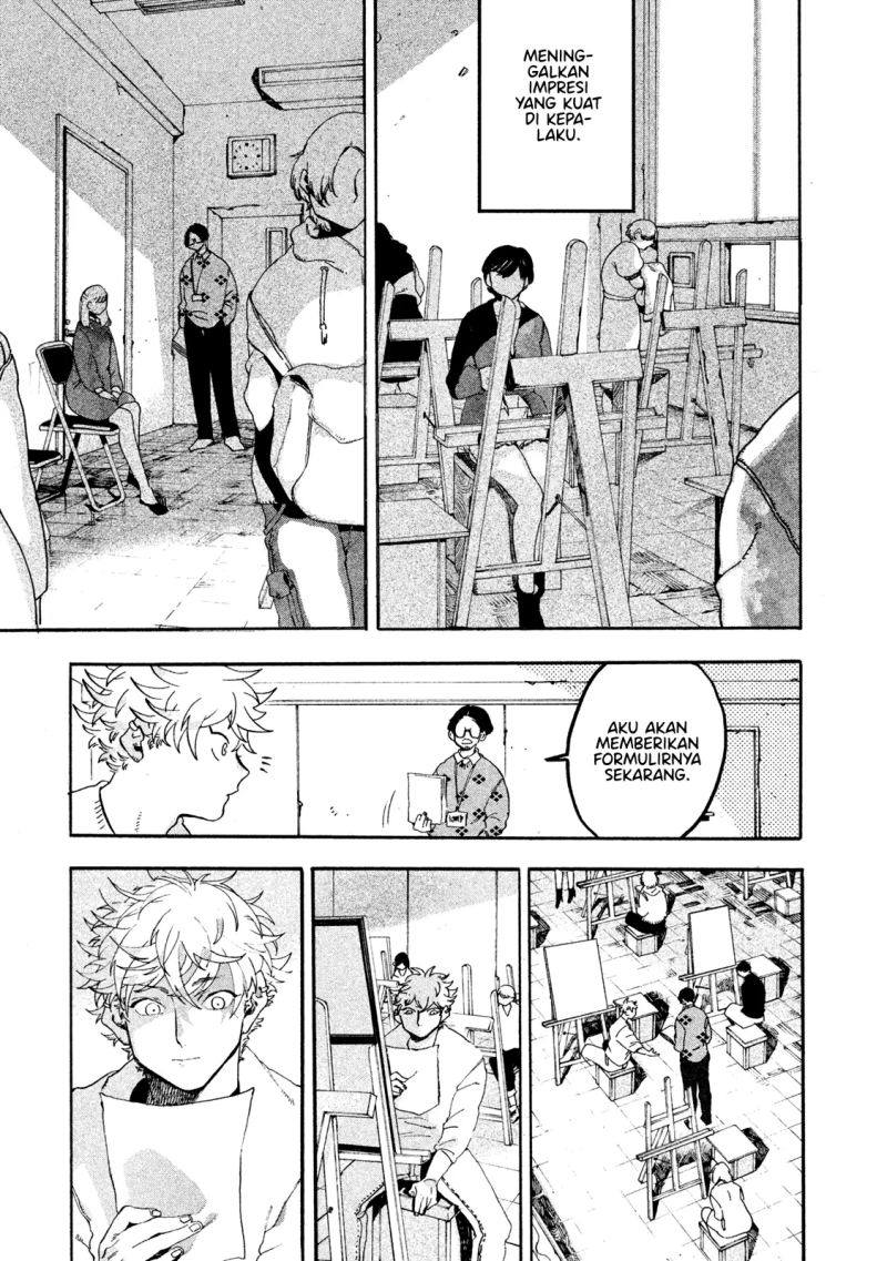Blue Period Chapter 15 - halaman 42