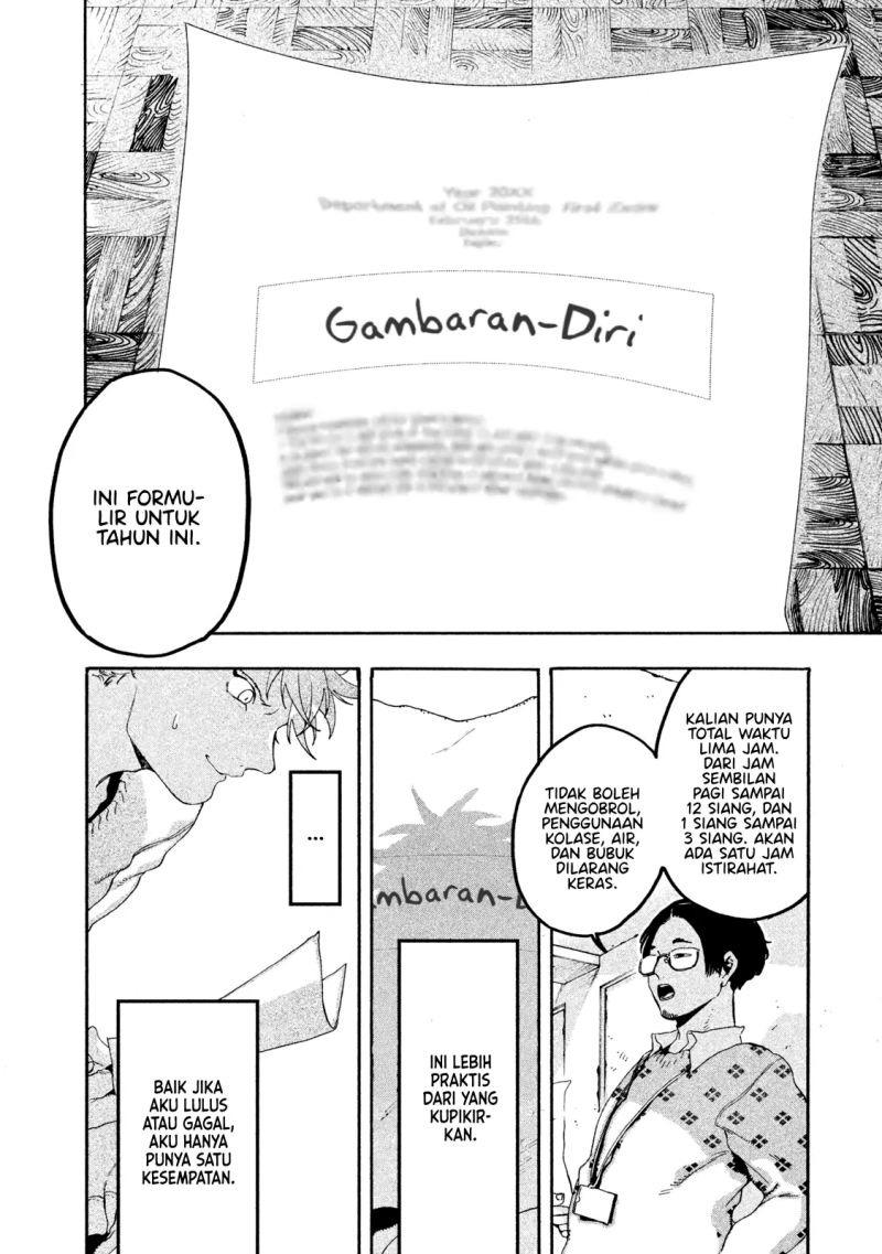 Blue Period Chapter 15 - halaman 43