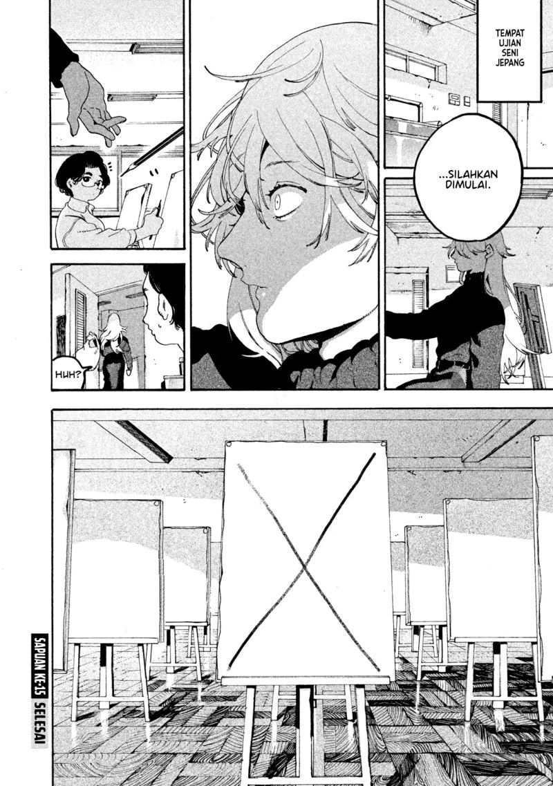 Blue Period Chapter 15 - halaman 46