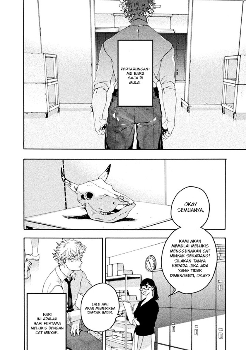 Blue Period Chapter 4 - halaman 37